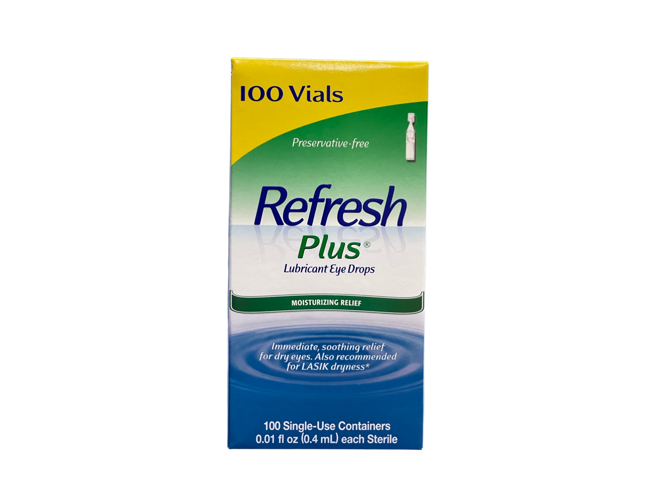 Refresh Plus Lubricant Eye Drops 100 Single Use Containers Dedelolo 6973