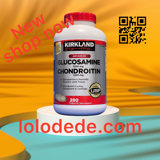 Kirkland Signature GLUCOSAMINE & CHONDROITIN. 280 Tablets.