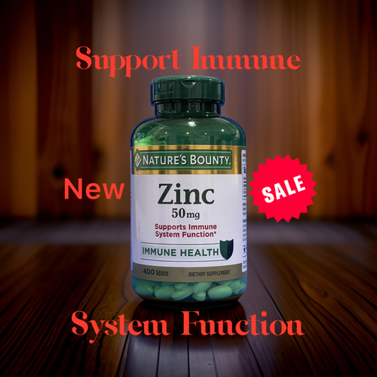 Nature's Bounty Zinc 50 mg, 400 Caplets