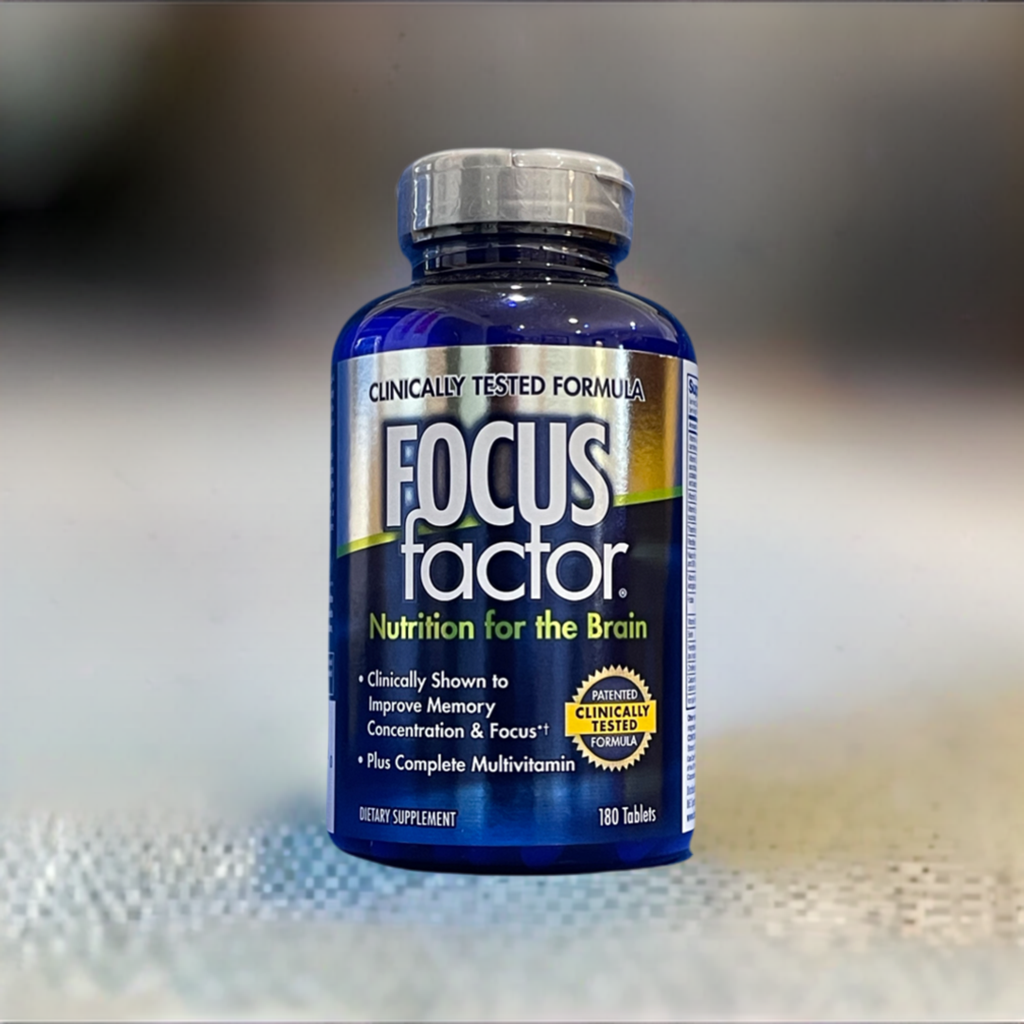 FOCUSfactor Nutrition for the Brain Dietary Supplement, 180 Tablets