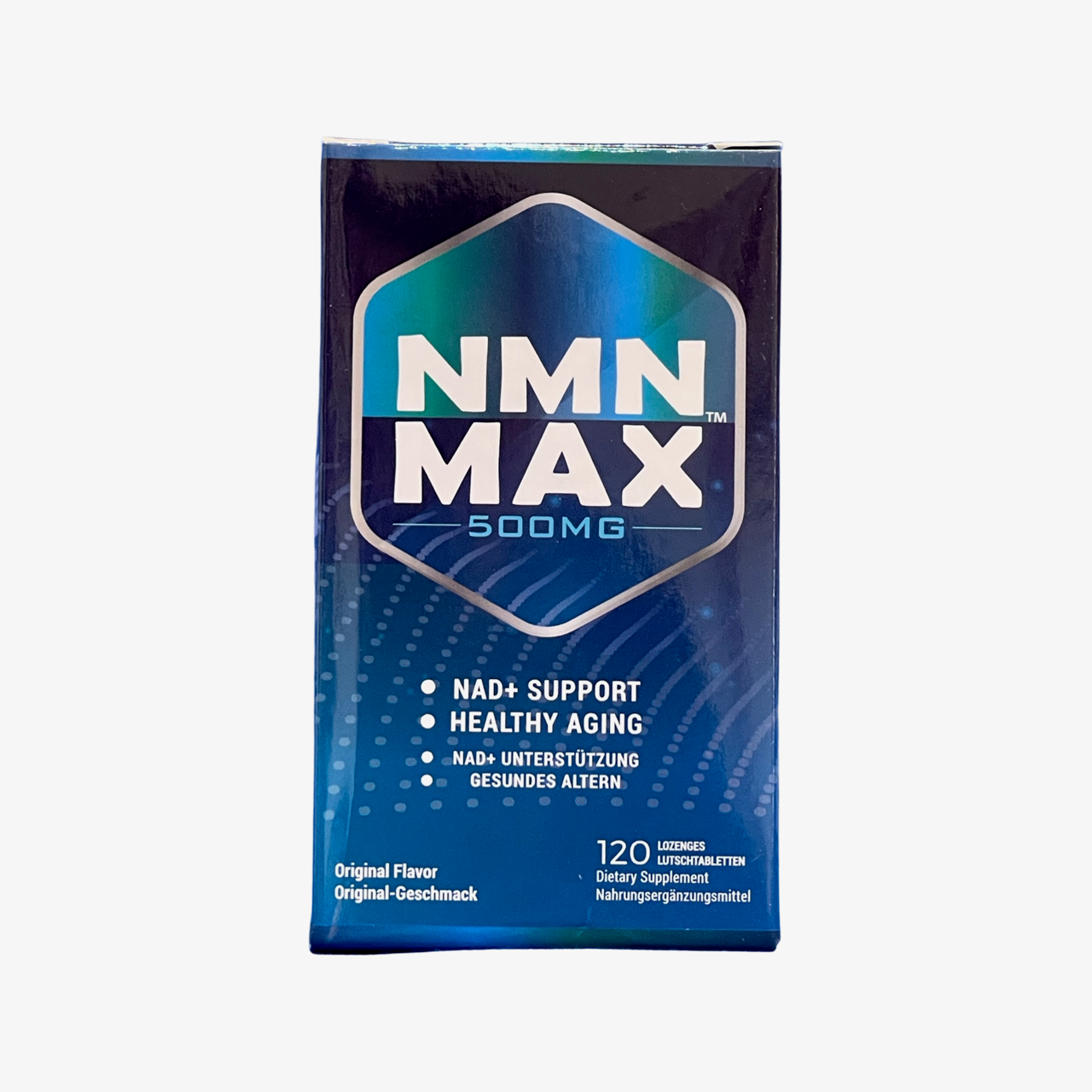 NMN MAX Sublingual NMN 500mg Lozenges 120 Tablets NAD+ Supplements