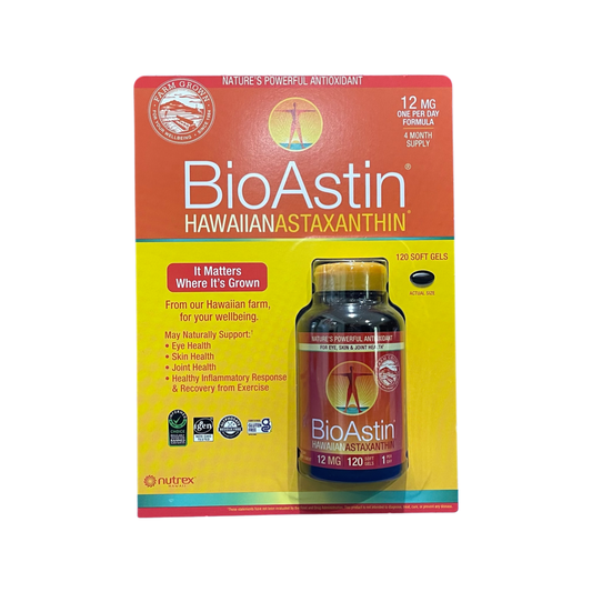 BioAstin Hawaiian Astaxanthin 12 mg., 120 Soft Gels