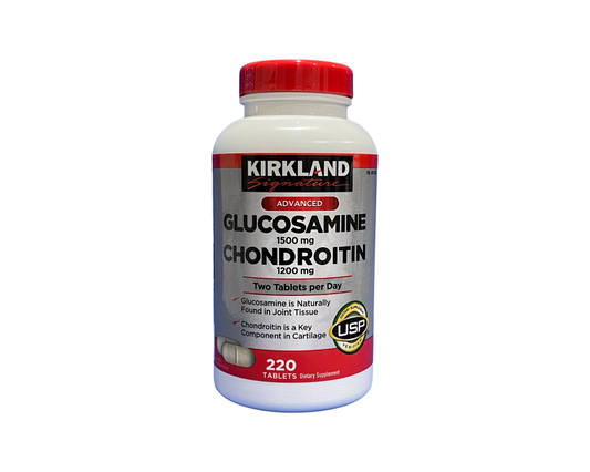 Kirkland Signature Glucosamine & Chondroitin, 220 Tablets