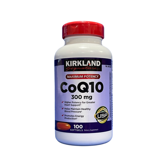 Kirkland Signature CoQ10 300 mg. 100 Softgels