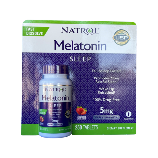 Natrol Melatonin 5 mg Fast Dissolve - 250 Tablets