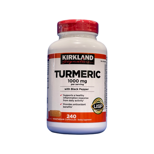 Kirkland Signature TURMERIC 1000 mg - 240 Capsules