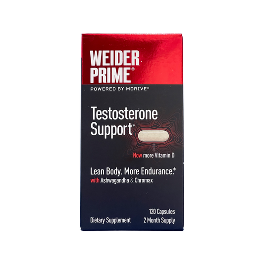 Weider Prime Testosterone Support, 120 Capsules