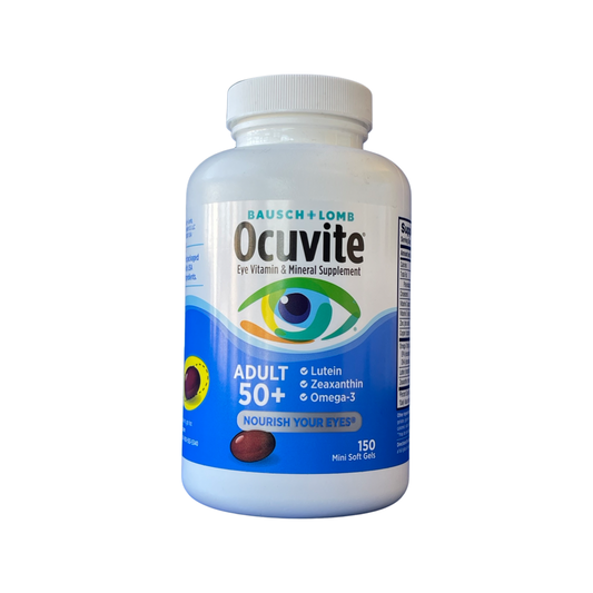 Bausch & Lomb Ocuvite Adult 50+ Eye Vitamin & Mineral Supplement, 150 ct.