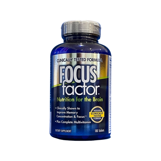 FOCUSfactor Nutrition for the Brain Dietary Supplement, 180 Tablets